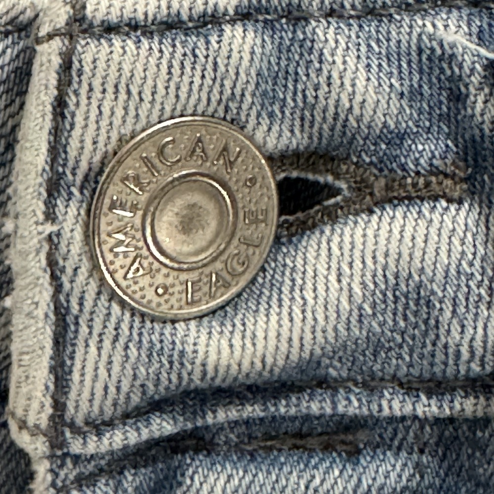 American Eagle Jeans Men's 29x32 Light Wash Air Flex Temp Tech Athletic Skinny - Picture 8 of 12